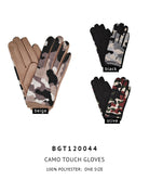 Shop for KW Fashion Camo Touch Gloves at doeverythinginloveny.com wholesale fashion accessories