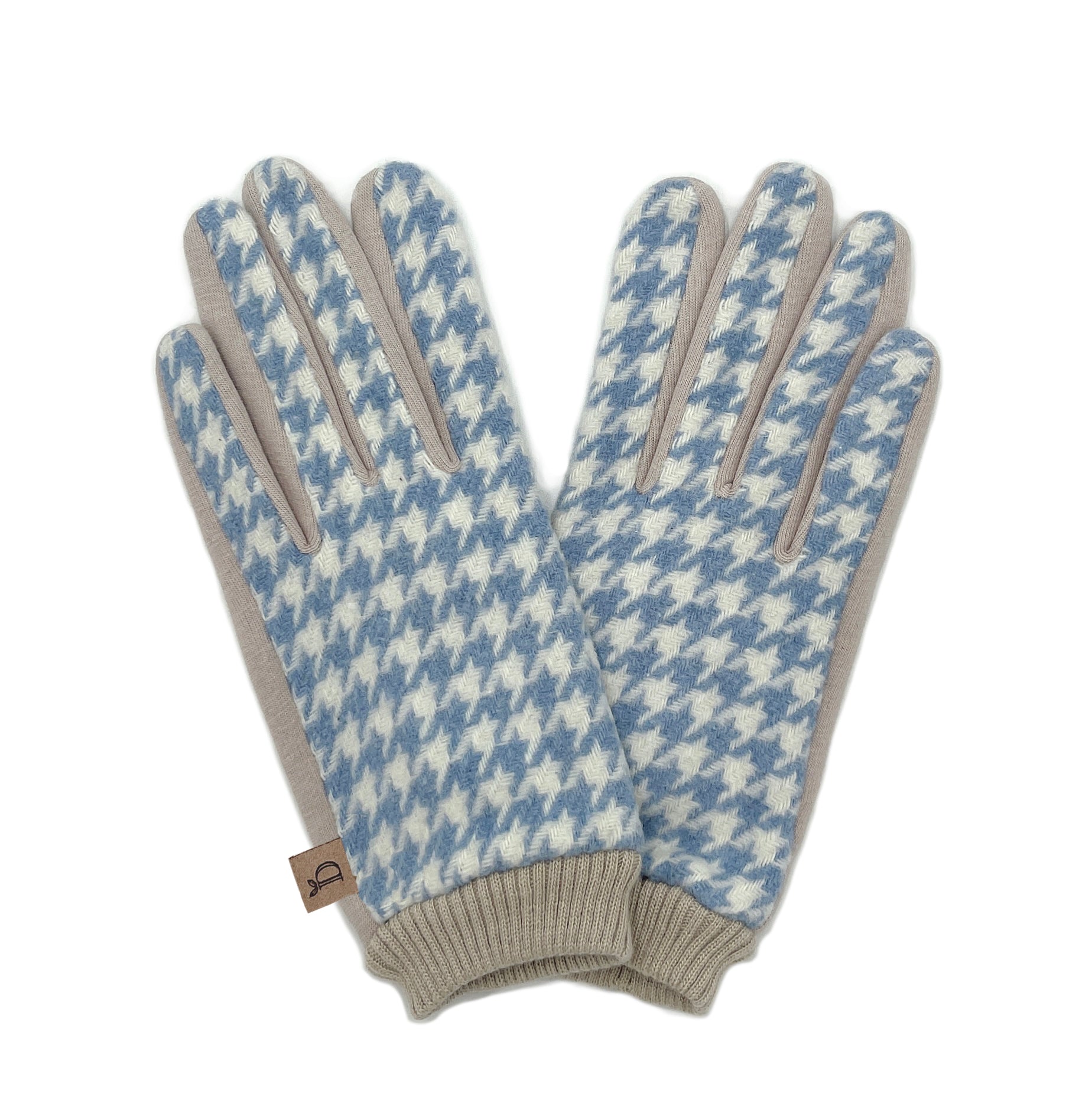 Shop for KW Fashion Houndstooth Touch Gloves at doeverythinginloveny.com wholesale fashion accessories