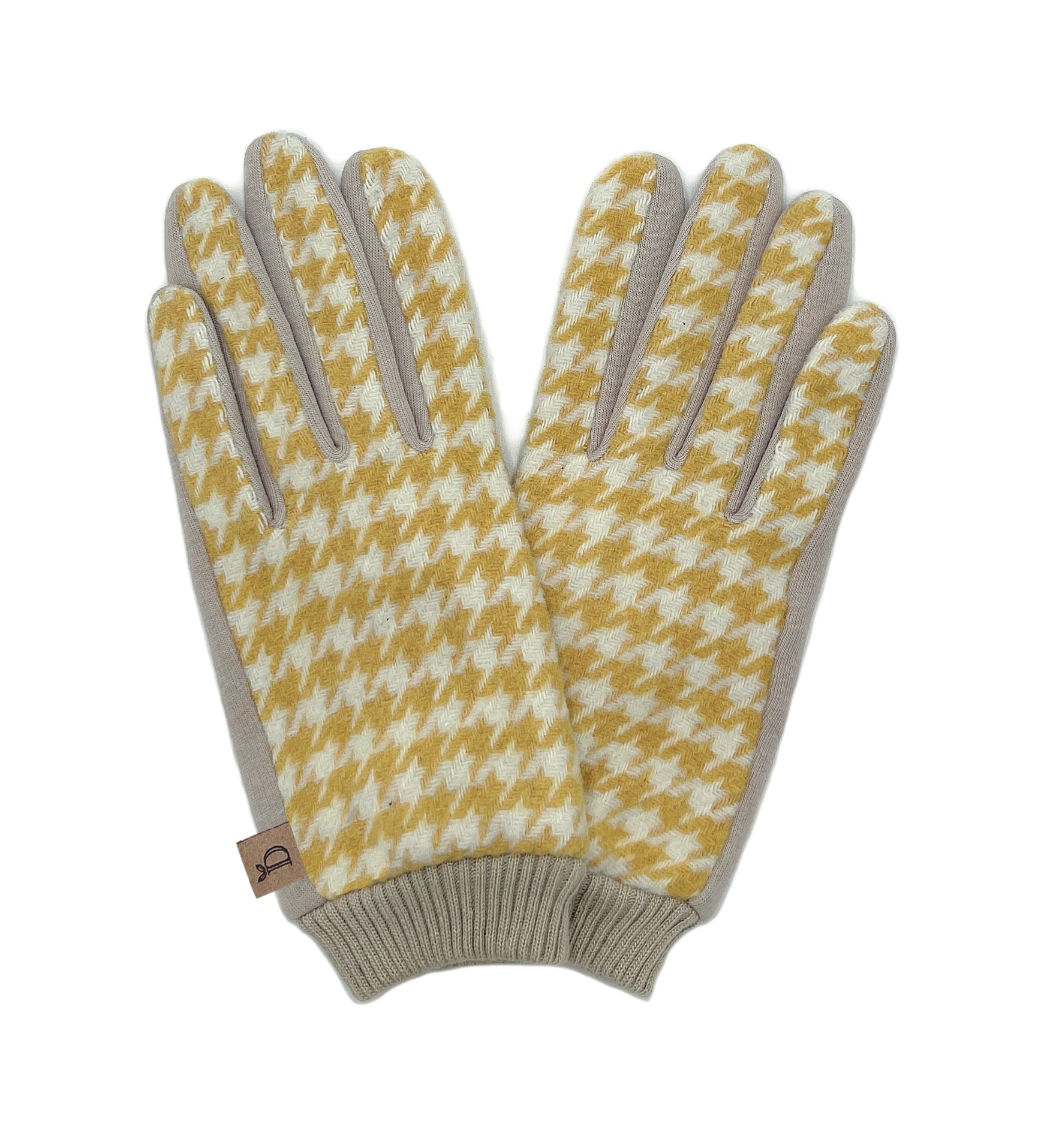 Shop for KW Fashion Houndstooth Touch Gloves at doeverythinginloveny.com wholesale fashion accessories