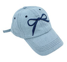 Embroidered Big Bow Baseball Cap - Charming Charlie