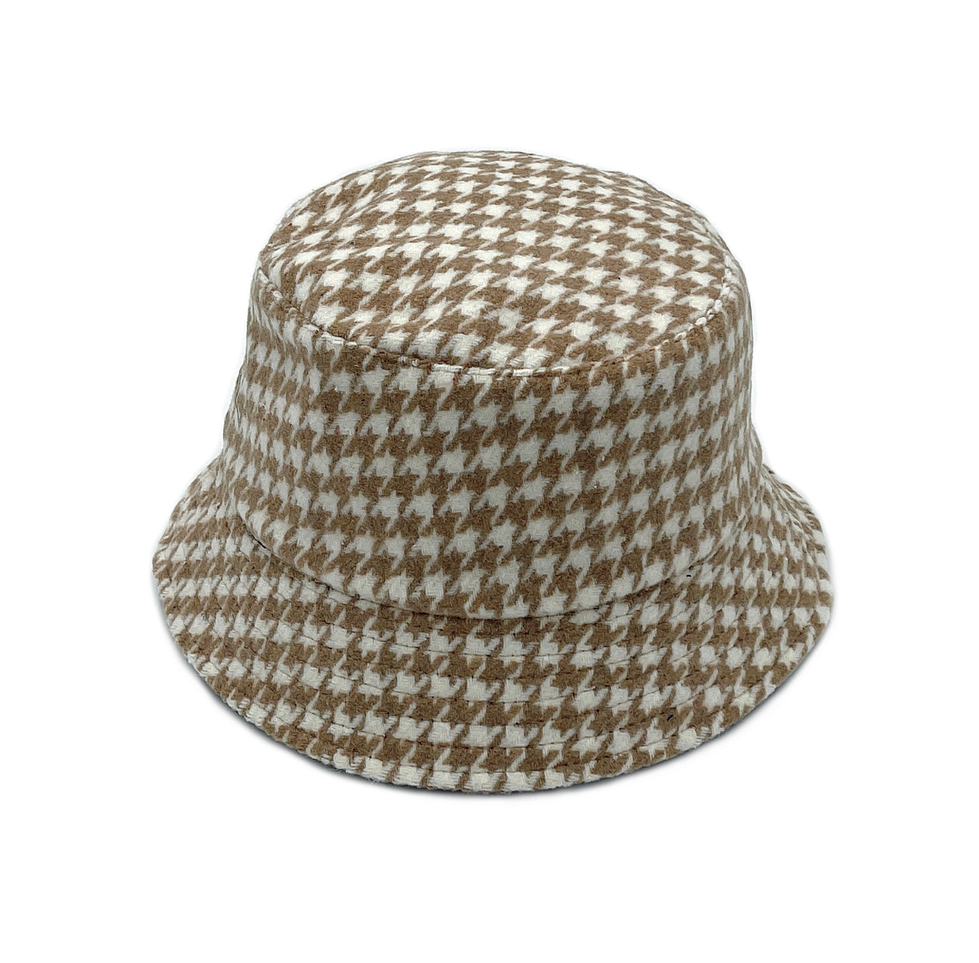Houndtooth Bucket Hat
