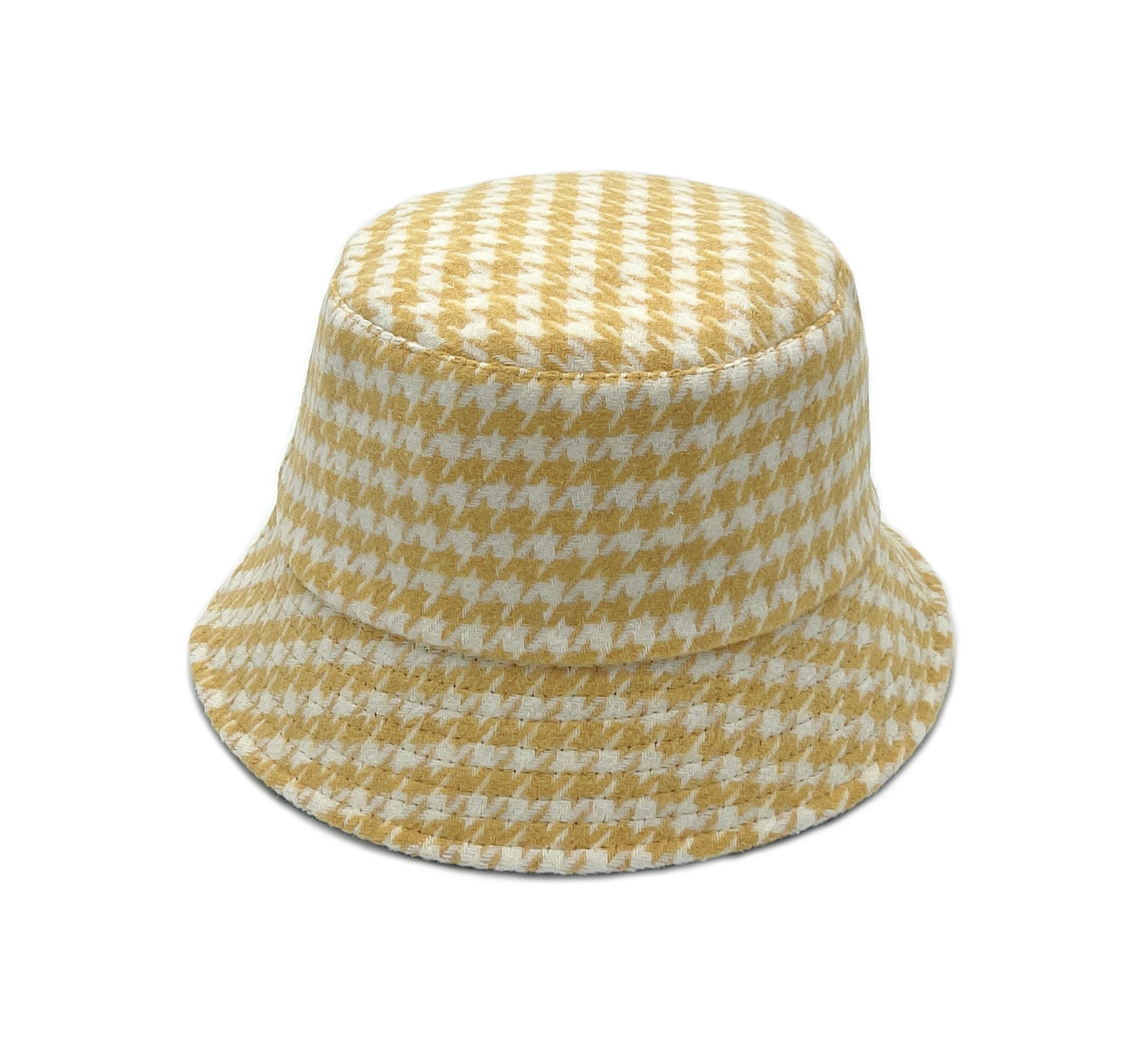 Houndtooth Bucket Hat
