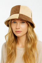 Colorblock Corduroy Bucket Hat - Charming Charlie