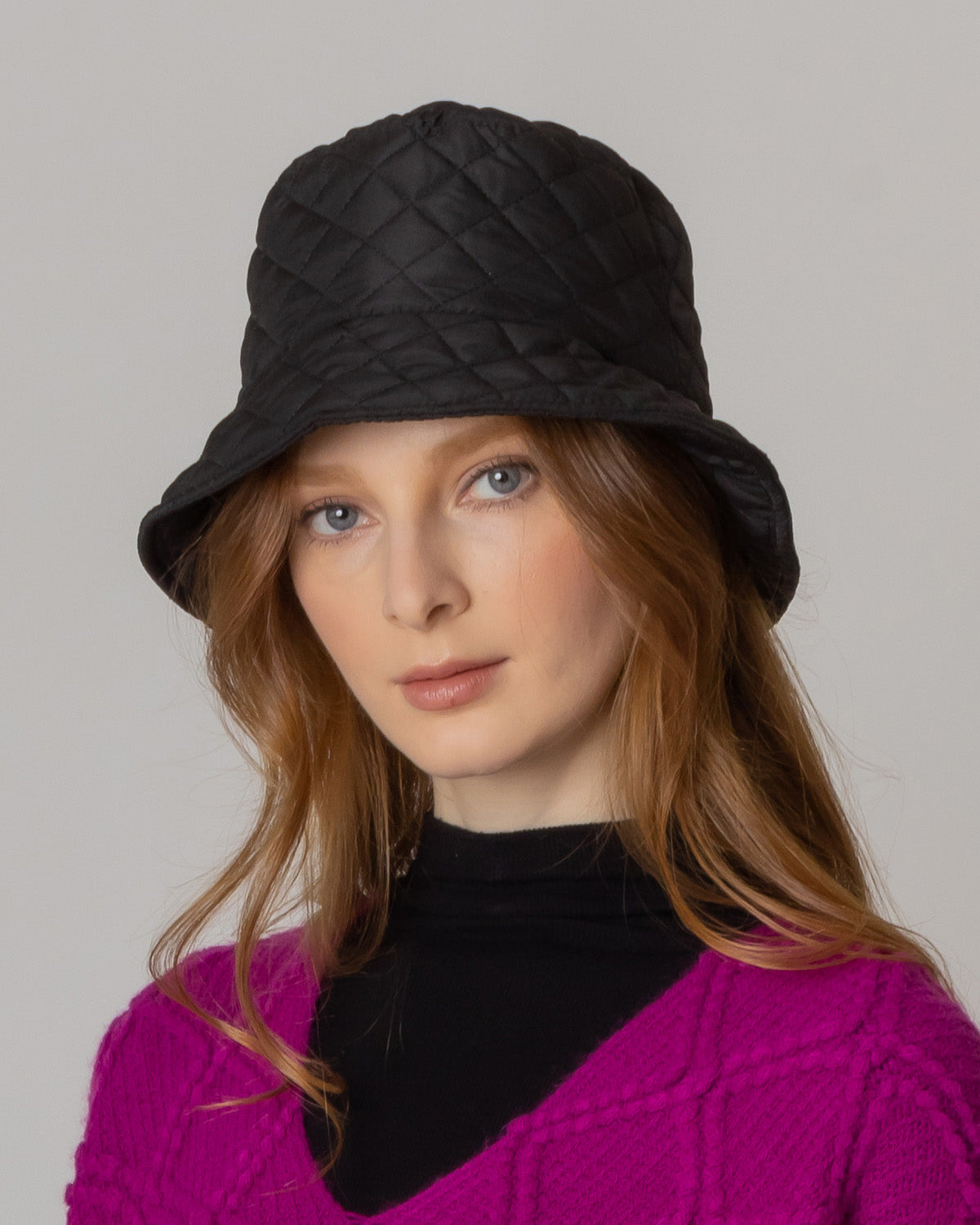 Quilted Padding Bucket Hat