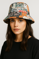 Mix Print Padding Bucket Hat - Charming Charlie