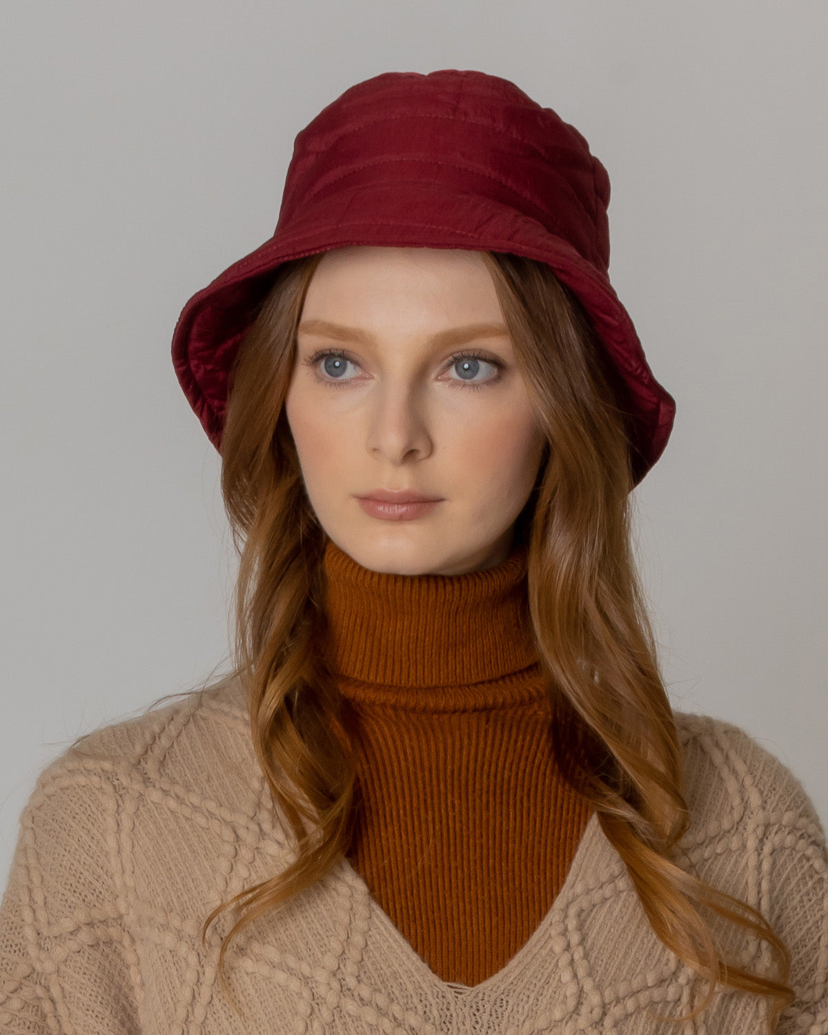 Lined Padding Bucket Hat