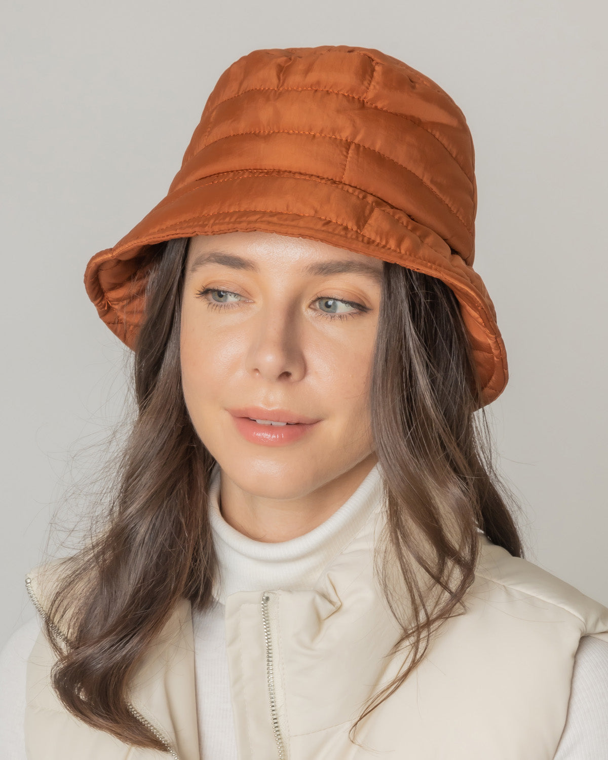 Lined Padding Bucket Hat