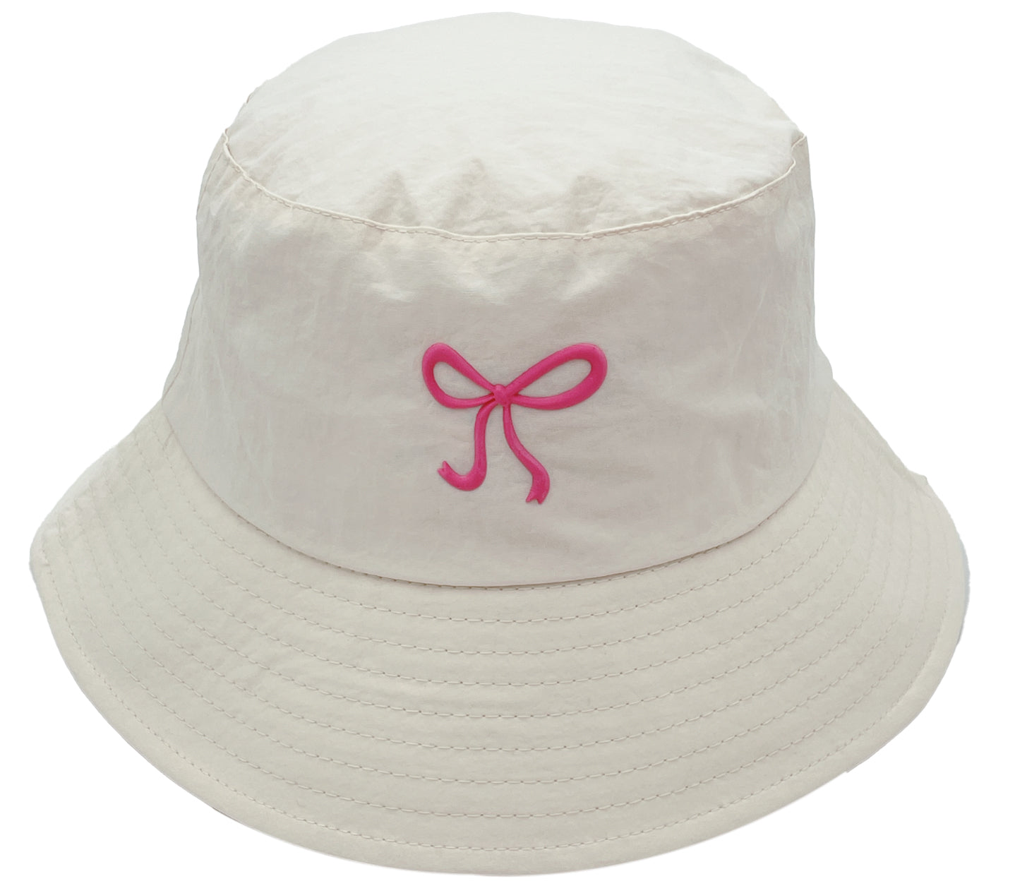 Rubber Bow Bucket Hat - Charming Charlie