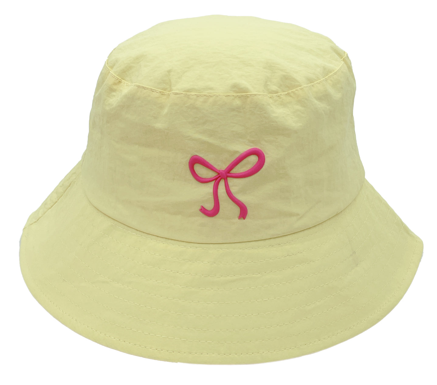 Rubber Bow Bucket Hat - Charming Charlie