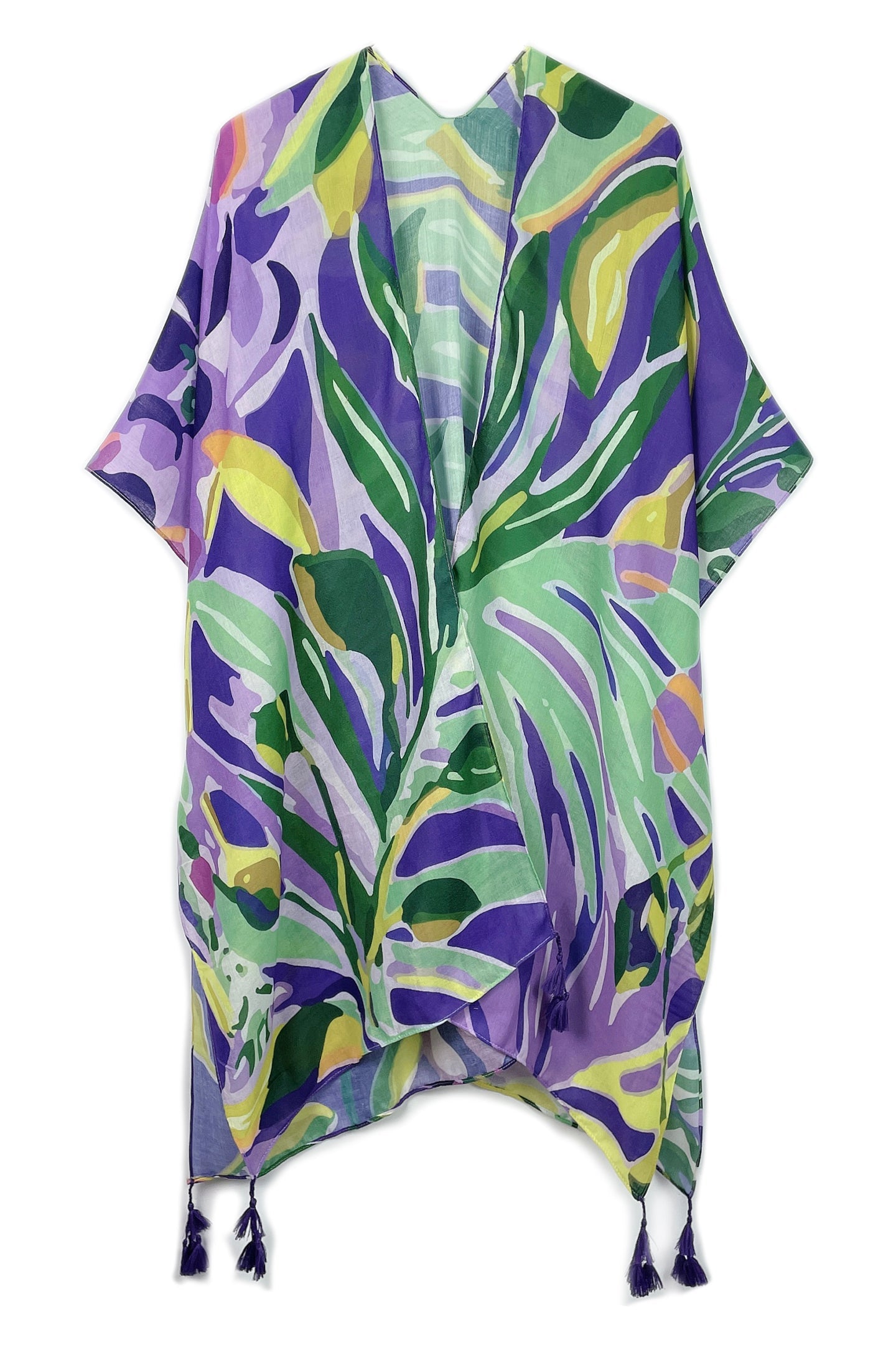 Floral Print Kimono - Charming Charlie