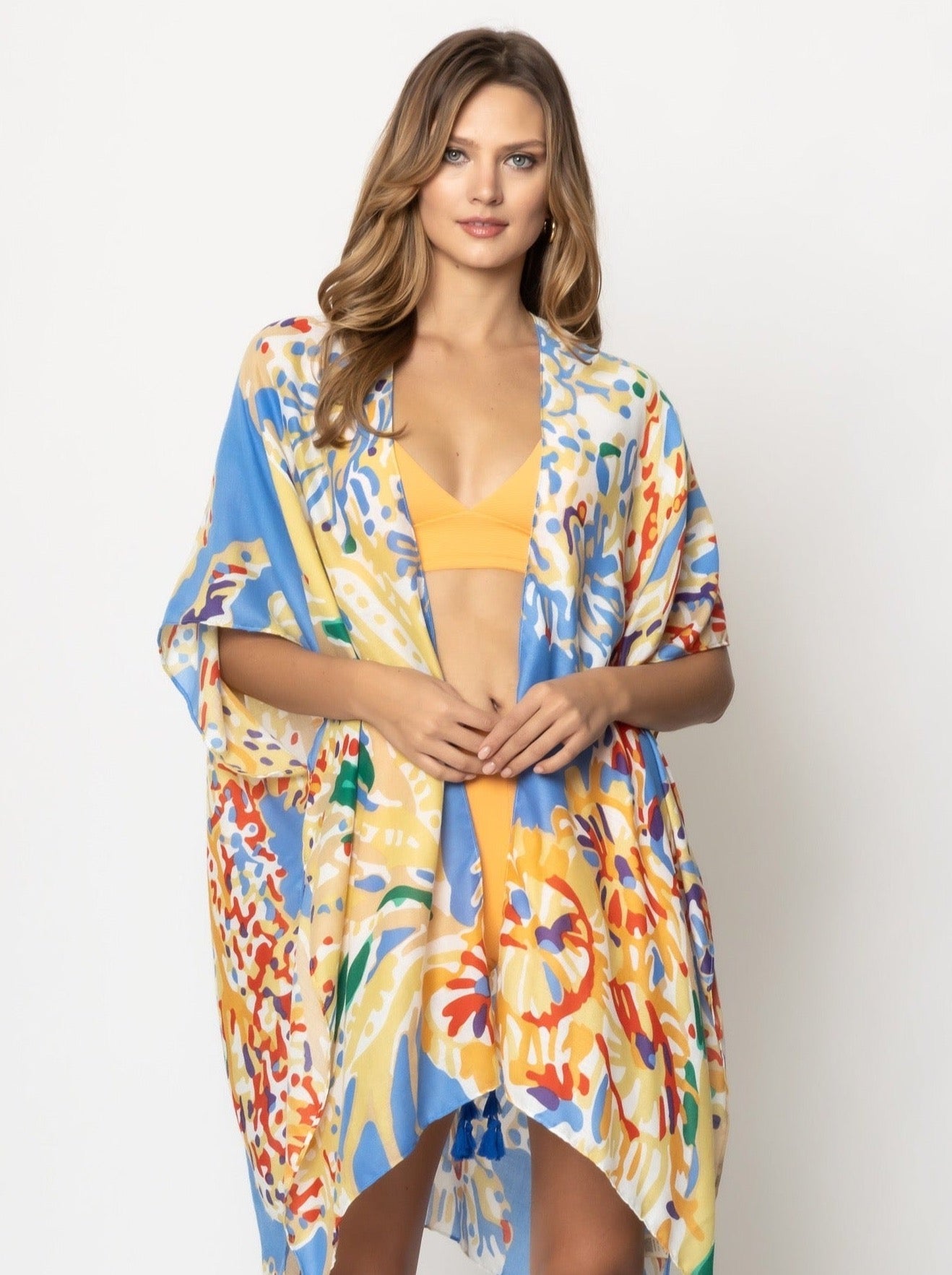 Floral Print Kimono - Charming Charlie