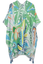 Tropical Floral Print Kimono - Charming Charlie