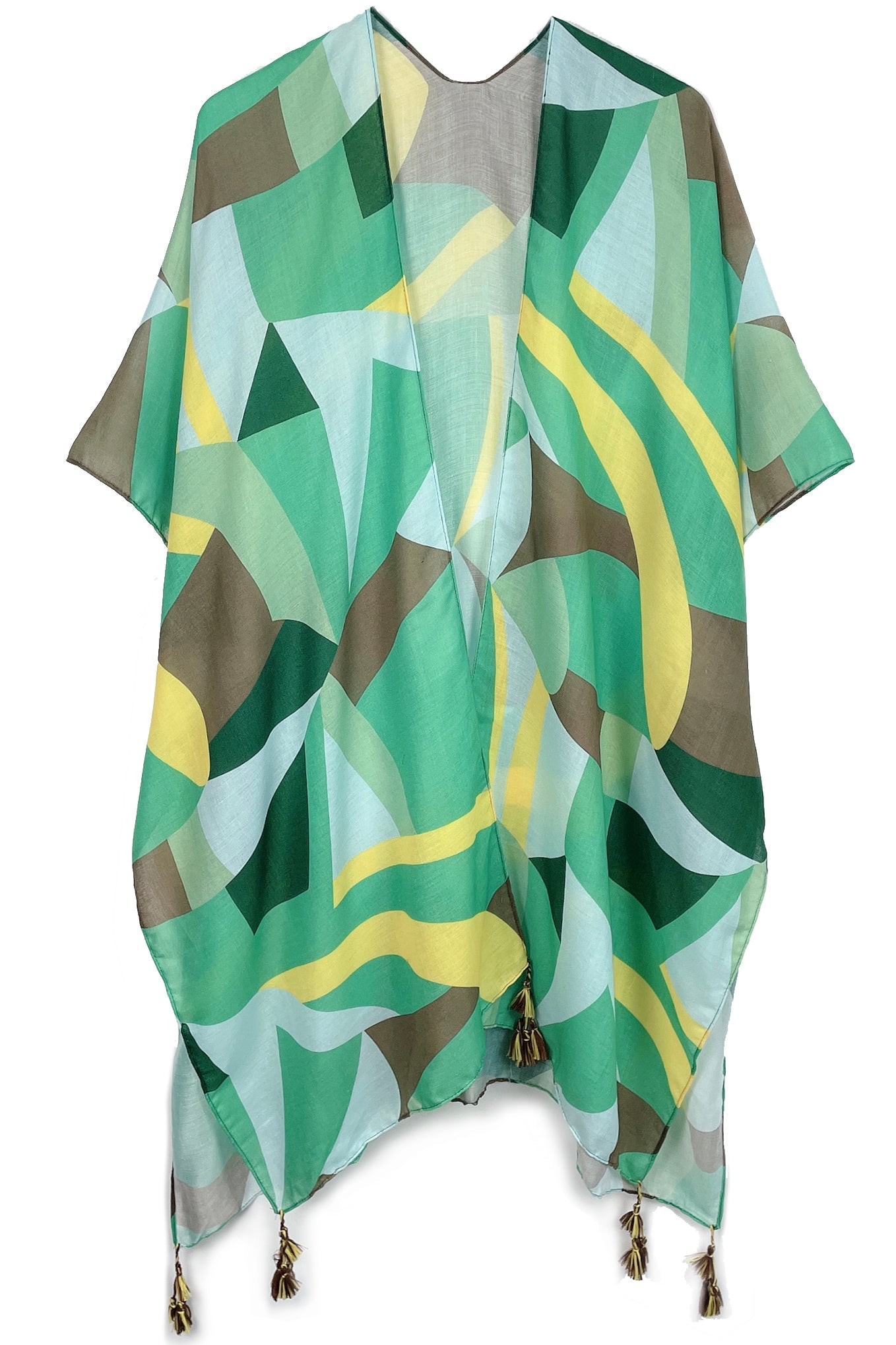 Abstract Print Kimono
