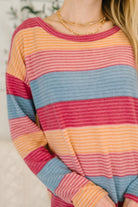 Back Home  Drop Shoulder Top - Charming Charlie