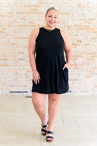 Back it Up Crisscross Cut-Out Back Dress - Charming Charlie