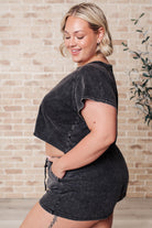 Back to Reality Mineral Wash Short Set - Charming Charlie