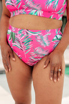 Barbados Tropical Print Swim Bottoms - Charming Charlie