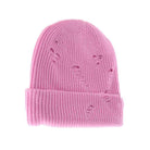 Barbie-Pink- Unisex Distressed C.C. Beanie combines timeless style with everyday comfort. Crafted with a soft, breathable fabric, its distressed finish adds a subtle vintage edge, making it a versatile accessory for any wardrobe. Designed to fit all head sizes comfortably, this beanie provides warmth without sacrificing breathability, ideal for layering in cooler weather or adding a casual touch to your look year-round. 