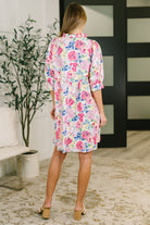 Barely Catch My Breath Notch Neck Dress - Charming Charlie