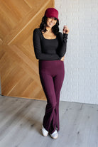 Basic Babe Ball Cap in Wine - Charming Charlie