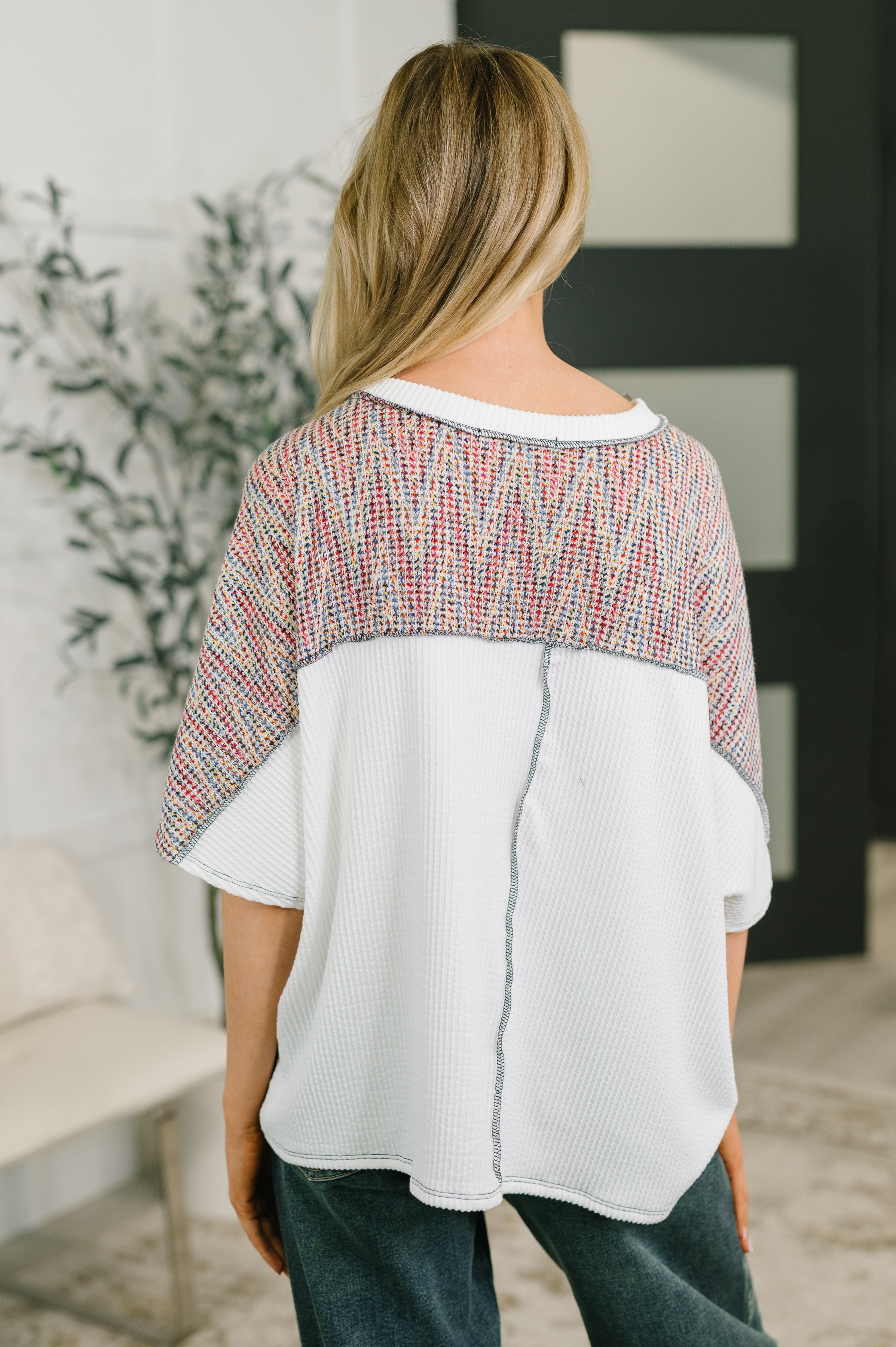 Been Around the Color Block Top - Charming Charlie