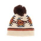 Beige KIDS Southwestern Faux Fur Pom C.C Beanie combines warmth and style with its soft knit fabric and plush faux fur pom. Designed for comfort and durability, this beanie offers excellent protection against cold weather while showcasing a distinctive southwestern pattern. Ideal for everyday wear, it keeps children cozy with a well-blended mix of function and fashion. 