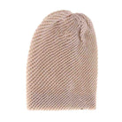 Beige Unisex Slouchy C.C Beanie combines modern style with comfortable warmth, featuring a relaxed fit that suits all head shapes. Crafted from soft, breathable fabric, it offers lightweight insulation while maintaining breathability. Its versatile design makes it ideal for everyday wear, ensuring an effortlessly stylish look for any season. Durable and easy to care for, this beanie balances fashion and function with expert precision.