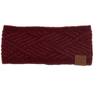 Berry C.C Diagonal Stripes Criss Cross Pattern Earmuff Headband, Stay warm and stylish with this. Crafted from a soft, cozy material, this headband features an all-over criss-cross pattern for a classic, fashionable look. It also features an adjustable band to fit comfortably and securely on your head.