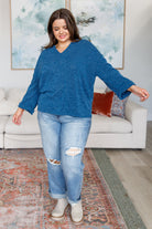 Best Foot Forward V-Neck Pullover - Charming Charlie