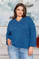 Best Foot Forward V-Neck Pullover - Charming Charlie