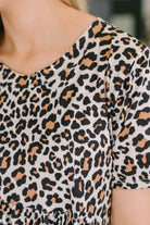 Better Stuff To Do Leopard Print Smock Dress - Charming Charlie