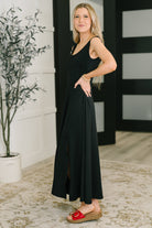 Better Than Being Alone Maxi Dress - Charming Charlie