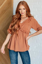 Better Than Ever Ruffle Detail Blouse - Charming Charlie