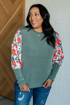Better Than Usual Floral Detail Top - Charming Charlie