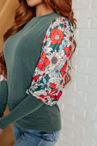 Better Than Usual Floral Detail Top - Charming Charlie