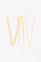 Big, Bold and Beautiful Layered Chunky Necklace in Gold - Charming Charlie