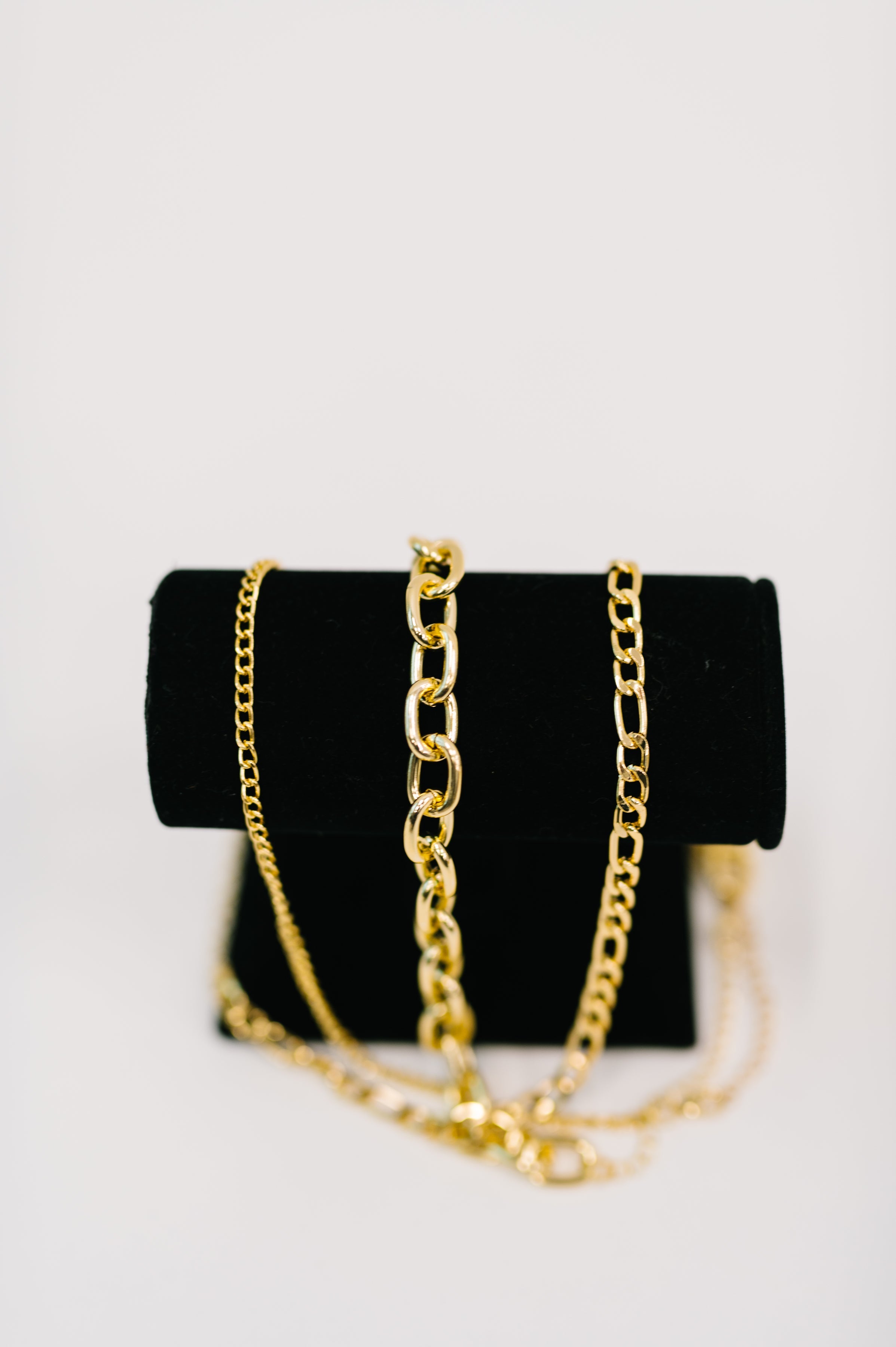 Big, Bold and Beautiful Layered Chunky Necklace in Gold - Charming Charlie