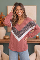 Wild Side Chevron Top - Charming Charlie