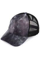 Black C.C BASEBALL PONYCAP is a versatile and stylish accessory suitable for any casual or sporty look. Made with high-quality materials, it offers both comfort and durability. Stand out from the crowd with this must-have cap while also protecting your face and eyes from the sun's harmful rays.