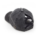 Black C.C BASEBALL PONYCAP is the perfect accessory for any sports enthusiast. Made with high-quality materials, this cap offers both style and functionality. With its comfortable fit and sleek design, it will keep you looking and feeling cool while you support your favorite team. Upgrade your game day look with the C.C BASEBALL PONYCAP.