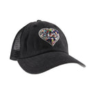 C.C Heart Stone Embellishment Baseball Cap - Charming Charlie