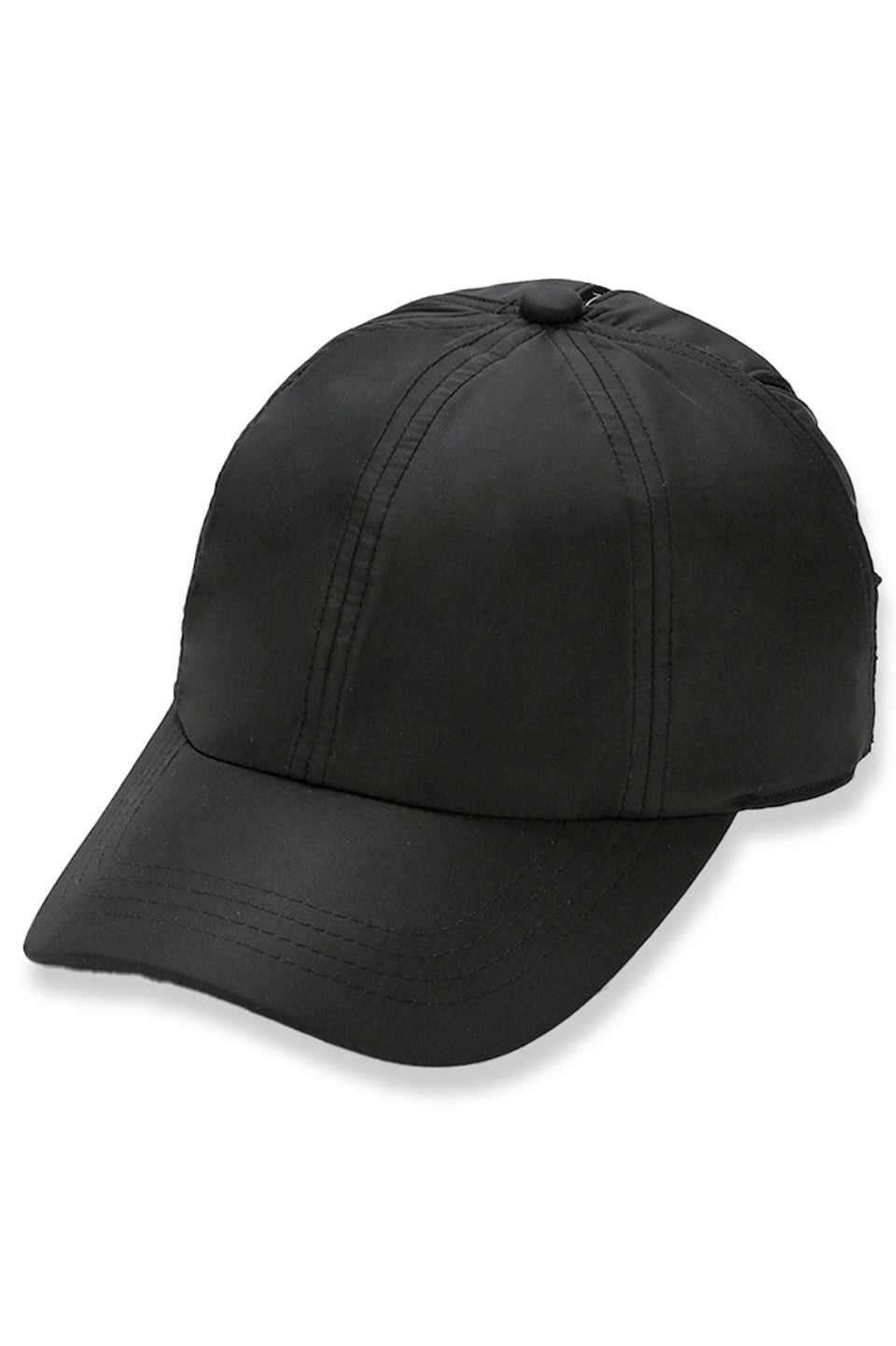 Black C.C Sunshine Multi Opening Baseball Pony Cap is designed to provide maximum comfort and style. With multiple openings and a classic baseball cap design, it allows for versatile wear and is perfect for any outdoor activity. Made with high-quality materials, it offers a durable and fashionable accessory for everyday use.