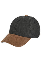 Black-C.C Cotton Twill Denim Baseball Cap is made with durable cotton twill fabric and features a two-tone design for a stylish look. The 100% cotton material provides breathability and comfort while the adjustable strap ensures a perfect fit. Upgrade your hat collection with this fashionable and functional accessory.