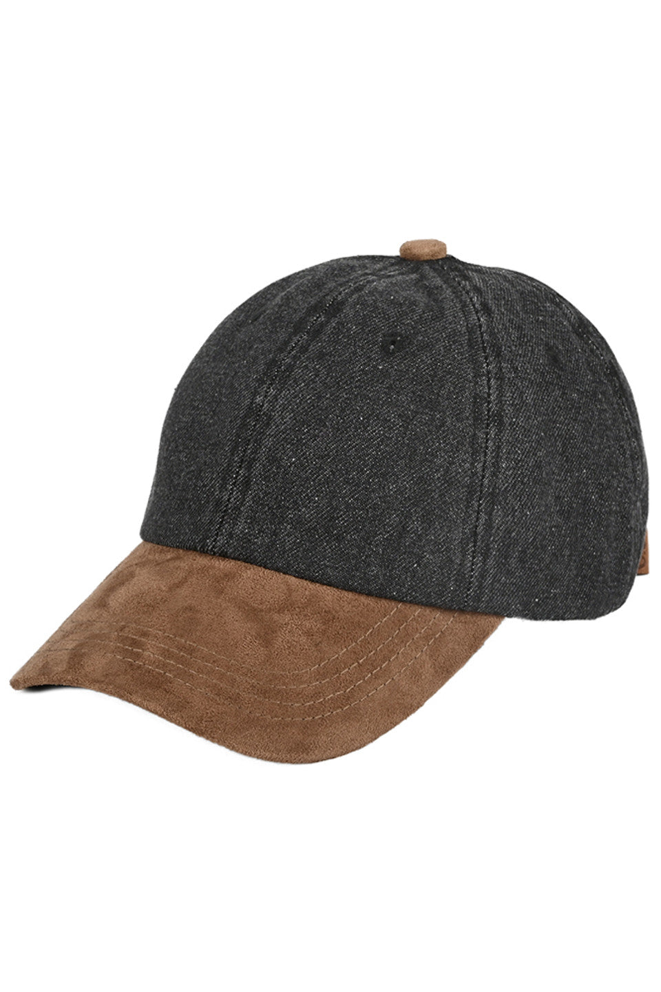 Black-C.C Cotton Twill Denim Baseball Cap is made with durable cotton twill fabric and features a two-tone design for a stylish look. The 100% cotton material provides breathability and comfort while the adjustable strap ensures a perfect fit. Upgrade your hat collection with this fashionable and functional accessory.