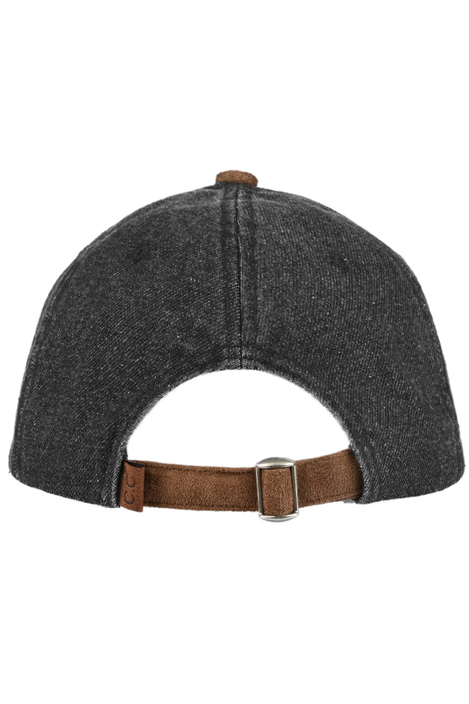 C.C Cotton Twill Denim Baseball Cap is made with durable cotton twill fabric and features a two-tone design for a stylish look. The 100% cotton material provides breathability and comfort while the adjustable strap ensures a perfect fit. Upgrade your hat collection with this fashionable and functional accessory.