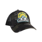 Black Camo C.C TAKE ME TO THE MOUNTAINS PATCH PONY CAP is the perfect accessory for any outdoor adventure. With its durable design and stylish mountain patch, this cap will keep you protected from the sun while showing off your love for the great outdoors. Stay comfortable and on-trend all day long.
