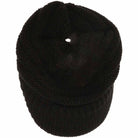 Black Knit Beanie Tail CC Cap combines cozy warmth with functional style, featuring a soft knit fabric that stretches comfortably for all-day wear. Designed with a unique tail opening, it allows for easy ponytail or bun access, making it ideal for active lifestyles. Its versatile fit and classic design provide both comfort and practicality, perfect for chilly days when you want to stay warm without sacrificing convenience or style.