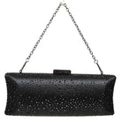 Black Luxury Satin Evening Handbag Clutch Bag Bridal Party Purse, is the perfect choice to carry on the special occasion with your handy stuff. It is lightweight and easy to carry throughout the whole day. You'll look like the ultimate fashionista carrying this trendy clutch Bag. The beautiful design makes it stunning and will increase your beauty to a greater extent making you stand out from the crowd. 