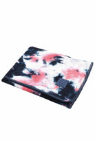 Black Multi C.C Baby Tie Dye Stroller Blanket,  on-trend & fabulous design make it eye-catching and beautiful. It will keep your baby cozy and comfortable on winter and cold days. Go outside with confidence and beauty with this stroller blanket. It's a luxe addition to any cold-weather ensemble. Great for daily wear in the cold winter to protect your baby against the chill.