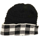 Black-White- Buffalo Check Knit CC Beanie delivers expert-level warmth and style, combining a durable knit construction with a classic buffalo check pattern. Engineered for a comfortable, snug fit, this beanie provides reliable insulation while enhancing casual and outdoor ensembles with its timeless design. Its quality craftsmanship ensures lasting wear, making it an essential accessory for cold-weather seasons.